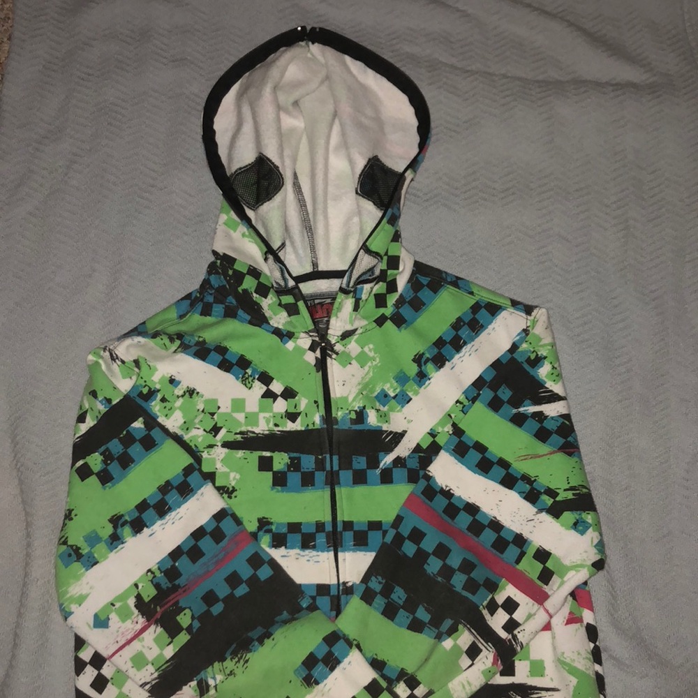 Boys zip up hoodie sweater